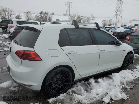 2016 Volkswagen Golf GTI SE with VIN 3VW5T7AU3GM047860, listed as a Copart auction lot 79762204 with 125,349 mi miles and Salvage Title. Bid and sale history available at carsss.com. Image 3.
