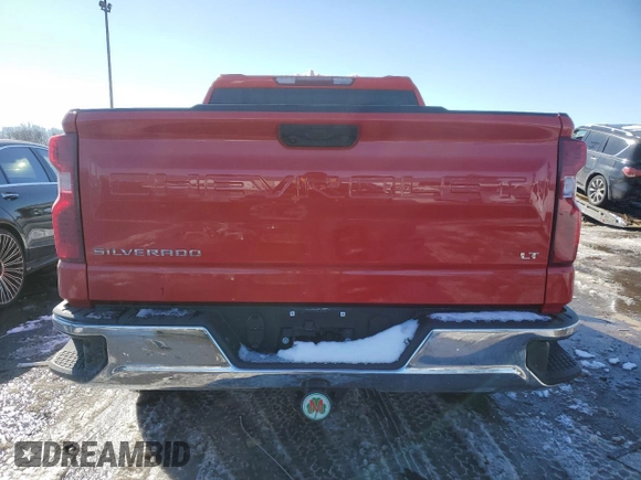 2025 Chevrolet Silverado 1500 LT with VIN 1GCPKKEK1SZ118054, listed as a Copart auction lot 47887055 with 1,957 mi miles and Clean Title. Bid and sale history available at DreamBid. Image 6.