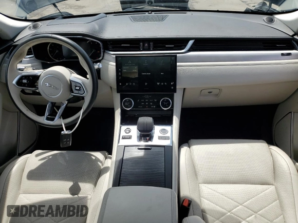 2023 Jaguar F-Pace S with VIN SADCJ2EX6PA705096, listed as a Copart auction lot 56425555 with 44,105 mi miles and Salvage title. Bid and sale history available at DreamBid. Image 8.