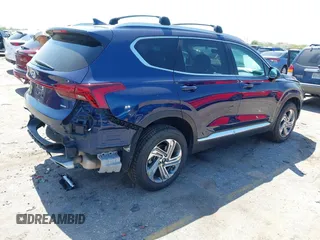 2022 Hyundai Santa Fe SEL with VIN 5NMS2DAJ8NH410618, listed as a IAAI auction lot 41853548 with 58,483 mi miles. Bid and sale history available at carsss.com. Image 4.
