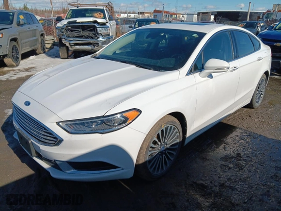 2018 Ford Fusion SE with VIN 3FA6P0T97JR181444, listed as a Copart auction lot 52812095 with 75,823 mi miles and Clean Title. Bid and sale history available at carsss.com. Image 1.