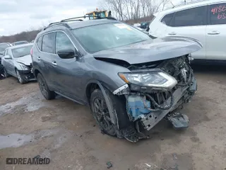 2017 Nissan Rogue SV with VIN 5N1AT2MV6HC830212, listed as a IAAI auction lot 41868209 with 48,152 mi miles. Bid and sale history available at carsss.com. Image 1.