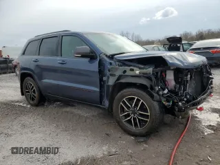 2021 Jeep Grand Cherokee Trailhawk with VIN 1C4RJFLT7MC606333, listed as a Copart auction lot 47632745 with 51,582 mi miles and Salvage Title. Bid and sale history available at carsss.com. Image 4.