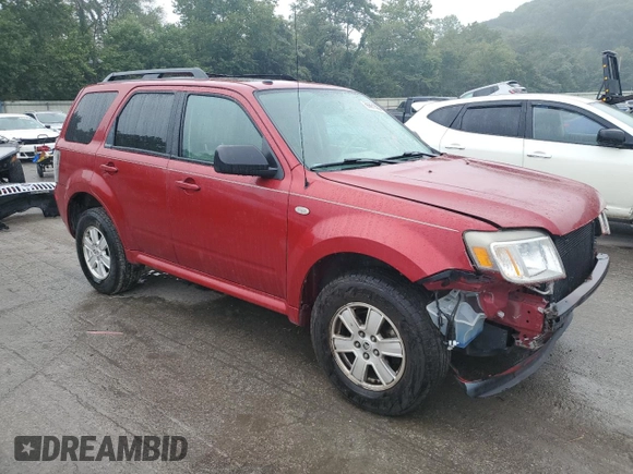2009 Mercury Mariner with VIN 4M2CU91G69KJ15232, listed as a Copart auction lot 66601584 with 179,928 mi miles and Salvage title. Bid and sale history available at DreamBid. Image 4.
