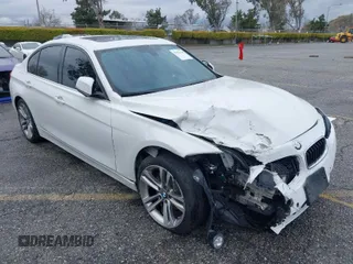 2017 BMW 3 Series 330i with VIN WBA8B9G30HNU55850, listed as a IAAI auction lot 41751136 with 67,696 mi miles. Bid and sale history available at carsss.com. Image 1.