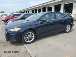 2020 Ford Fusion SE with VIN 3FA6P0HDXLR235819, listed as a Copart auction lot 54327445 with 70,941 mi miles and Salvage title. Bid and sale history available at DreamBid. Image 1.