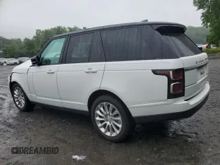 2018 Land Rover Range Rover HSE with VIN SALGS2SV3JA388696, listed as a Copart auction lot 60896105 with 57,951 mi miles and Salvage title. Bid and sale history available at DreamBid. Image 2.