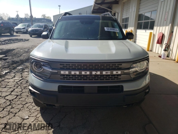 2021 Ford Bronco Sport Badlands z VIN 3FMCR9D94MRA87158, wystawiony jako Copart lot #61389124 z przebiegiem 26 131 mil mil oraz Nie do naprawy • Non repairable. Historia ofert i sprzedaży dostępna na DreamBid. Obrazek 5.