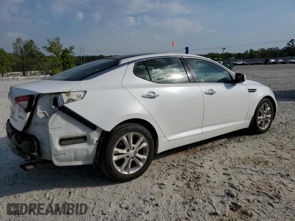 2012 Kia Optima EX with VIN 5XXGN4A60CG020956, listed as a Copart auction lot 53661755 with 177,698 mi miles and Salvage Title. Bid and sale history available at carsss.com. Image 3.