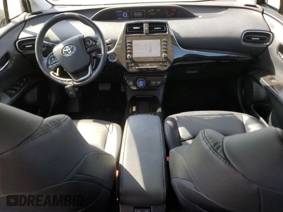 2020 Toyota Prius LE with VIN JTDL9RFU0L3019099, listed as a Copart auction lot 48380615 with 38,600 mi miles and Salvage Title. Bid and sale history available at DreamBid. Image 8.