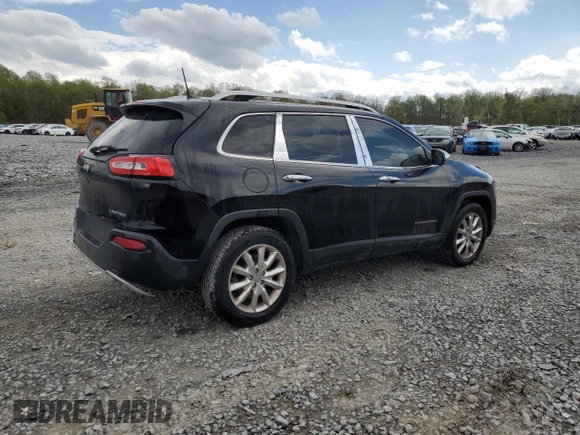 2017 Jeep Cherokee Limited с VIN 1C4PJMDB4HW512268, выставлен на аукционе Copart как лот 54507285 с пробегом 109 698 миль миль и Списание • Salvage title. История ставок и продаж доступна на DreamBid. Изображение 3.