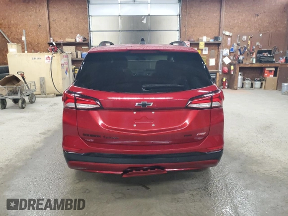 2024 Chevrolet Equinox RS с VIN 3GNAXWEG5RS105364, выставлен на аукционе Copart как лот 60456595 с пробегом 31 440 миль миль и Списание • Salvage title. История ставок и продаж доступна на DreamBid. Изображение 6.