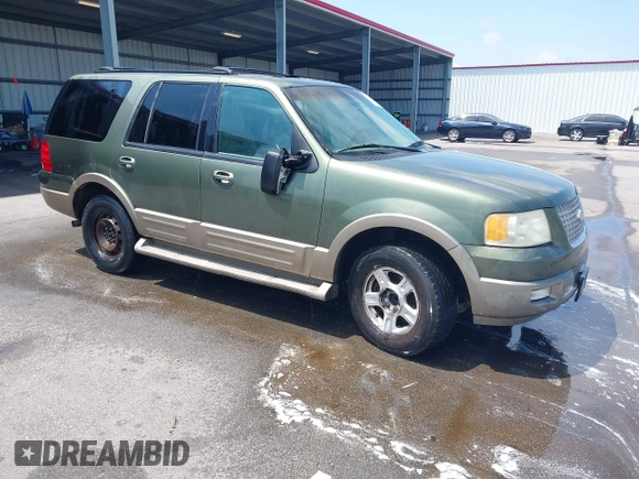 2004 Ford Expedition Eddie Bauer z VIN 1FMFU17L44LB14619, wystawiony jako IAAI lot #42112071 z przebiegiem 263 040 mil mil oraz . Historia ofert i sprzedaży dostępna na DreamBid. Obrazek 1.
