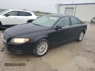 2007 Volvo S80 I6 with VIN YV1AS982571044390, listed as a Copart auction lot 51749975 with 133,209 mi miles and Clean Title. Bid and sale history available at carsss.com. Image 1.
