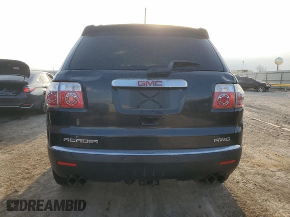 2010 GMC Acadia SLT1 with VIN 1GKLVMED2AJ151584, listed as a Copart auction lot 50870925 with 126,204 mi miles and Salvage Title. Bid and sale history available at carsss.com. Image 6.