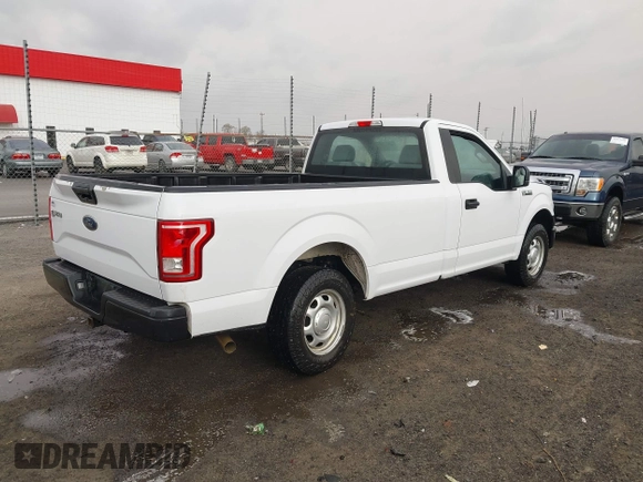 2017 Ford F-150 XL with VIN 1FTMF1CF7HKD62946, listed as a IAAI auction lot 41824393 with 116,964 mi miles. Bid and sale history available at carsss.com. Image 4.
