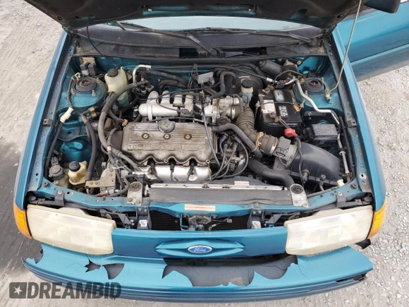 1996 Ford Escort z VIN 1FASP11J6TW170890, wystawiony jako Copart lot #49051905 z przebiegiem 133 671 mil mil oraz Czysty tytuł • Clean title. Historia ofert i sprzedaży dostępna na DreamBid. Obrazek 11.