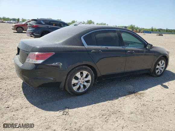 2009 Honda Accord Sdn EX-L with VIN 1HGCP26879A064109, listed as a Copart auction lot 52365185 with 250,186 mi miles and Salvage Title. Bid and sale history available at carsss.com. Image 3.