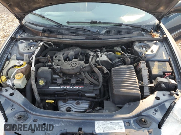 2001 Chrysler Sebring with VIN 1C3EL45U61N654025, listed as a Copart auction lot 71250534 with 125,335 mi miles and Clean Title. Bid and sale history available at DreamBid. Image 11.