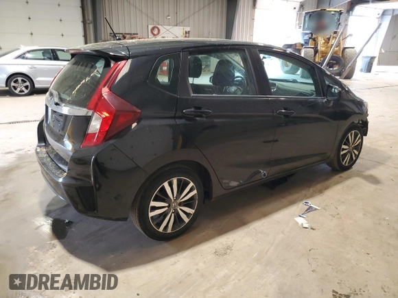 2015 Honda Fit EX with VIN 3HGGK5G86FM725059, listed as a Copart auction lot 55472275 with 63,096 mi miles and Salvage title. Bid and sale history available at DreamBid. Image 3.