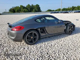 2015 Porsche Cayman с VIN WP0AA2A81FK160550, выставлен на аукционе Copart как лот 62758365 с пробегом 71 007 миль миль и Списание • Salvage title. История ставок и продаж доступна на DreamBid. Изображение 3.