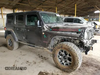 2019 Jeep Wrangler Unlimited Rubicon с VIN 1C4HJXFN1KW519098, выставлен на аукционе Copart как лот 47869125 с пробегом 113 109 миль миль и Списание • Salvage title. История ставок и продаж доступна на DreamBid. Изображение 4.