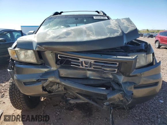 2006 Honda Ridgeline RTL with VIN 2HJYK16566H525070, listed as a Copart auction lot 49358735 with 356,364 mi miles and Salvage Title. Bid and sale history available at DreamBid. Image 5.