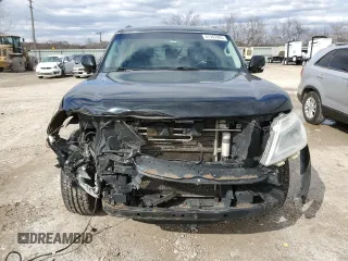 2017 Nissan Armada SV with VIN JN8AY2ND5H9007347, listed as a Copart auction lot 47767925 with 186,540 mi miles and Salvage Title. Bid and sale history available at carsss.com. Image 5.