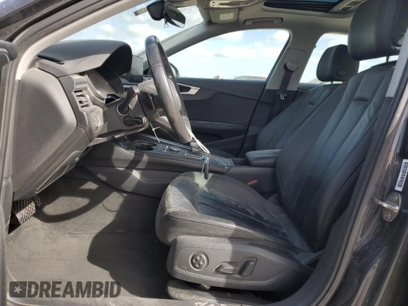2019 Audi A4 Premium with VIN WAUGMAF46KN018153, listed as a Copart auction lot 49652305 with 80,307 mi miles and Salvage title. Bid and sale history available at DreamBid. Image 7.