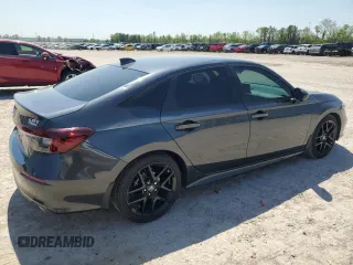 2025 Honda Civic Sport with VIN 2HGFE2F57SH541590, listed as a Copart auction lot 50623345 with 3,333 mi miles and Clean title. Bid and sale history available at DreamBid. Image 3.
