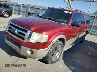 2008 Ford Expedition EL Eddie Bauer with VIN 1FMFK18588LA48667, listed as a Copart auction lot 83018054 with 246,833 mi miles and Salvage Title. Bid and sale history available at carsss.com. Image 1.