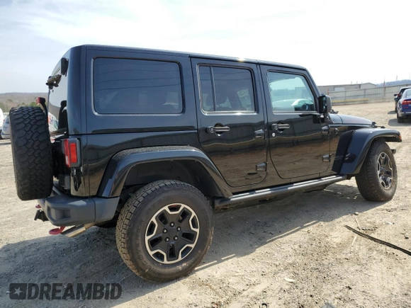 2016 Jeep Wrangler Unlimited Rubicon with VIN 1C4HJWFG4GL107777, listed as a Copart auction lot 48974135 with 118,164 mi miles and Salvage Title. Bid and sale history available at carsss.com. Image 3.