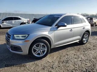 2018 Audi Q5 Premium Plus with VIN WA1BNAFY5J2057257, listed as a Copart auction lot 51499595 with 125,022 mi miles and Clean Title. Bid and sale history available at carsss.com. Image 1.