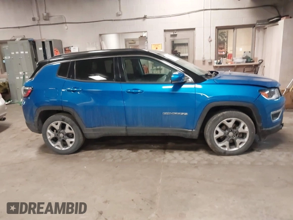 2018 Jeep Compass Limited z VIN 3C4NJCCB2JT489622, wystawiony jako IAAI lot #41567571 z przebiegiem 67 884 mil mil oraz . Historia ofert i sprzedaży dostępna na DreamBid. Obrazek 12.