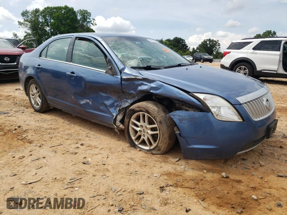 2010 Mercury Milan with VIN 3MEHM0HA7AR630960, listed as a Copart auction lot 60422835 with 257,776 mi miles and Salvage title. Bid and sale history available at DreamBid. Image 4.