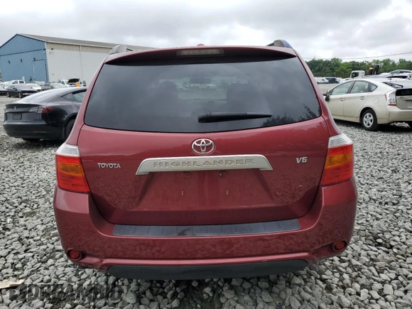 2009 Toyota Highlander z VIN JTEDS41A892092028, wystawiony jako Copart lot #60339795 z przebiegiem 191 089 mil mil oraz Szkoda całkowita • Salvage title. Historia ofert i sprzedaży dostępna na DreamBid. Obrazek 6.