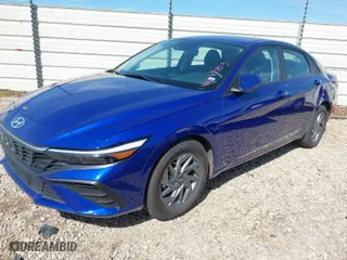 2024 Hyundai Elantra Essential with VIN KMHLM4DG9RU668803, listed as a IAAI auction lot 41647803 with 41,057 mi miles. Bid and sale history available at carsss.com. Image 2.