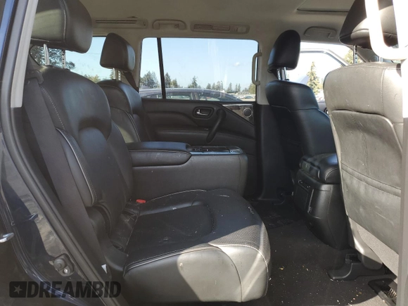 2020 Infiniti QX80 LUXE with VIN JN8AZ2NE1L9252399, listed as a Copart auction lot 73804864 with 82,767 mi miles and Salvage Title. Bid and sale history available at carsss.com. Image 11.