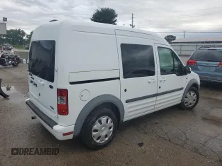 2012 Ford Transit Connect XLT with VIN NM0KS9BN9CT124462, listed as a Copart auction lot 65176614 with Not provided miles and Salvage title. Bid and sale history available at DreamBid. Image 3.