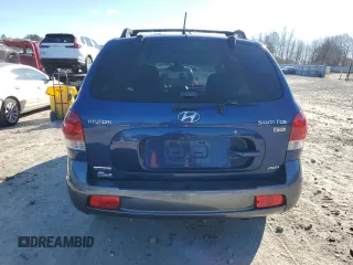 2006 Hyundai Santa Fe GLS with VIN KM8SC73E16U092877, listed as a Copart auction lot 82618494 with 111,304 mi miles and Clean Title. Bid and sale history available at carsss.com. Image 6.