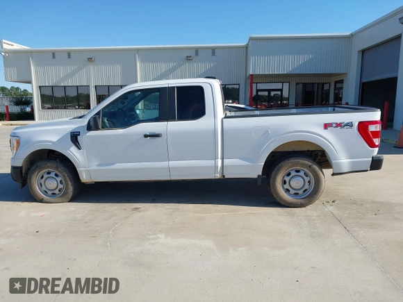 2022 Ford F-150 XL with VIN 1FTFX1E8XNKE11055, listed as a IAAI auction lot 42168201 with 50,640 mi miles and . Bid and sale history available at DreamBid. Image 14.