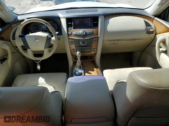 2013 Infiniti QX56 with VIN JN8AZ2NE4D9060802, listed as a Copart auction lot 77322804 with 195,130 mi miles and Clean Title. Bid and sale history available at carsss.com. Image 8.
