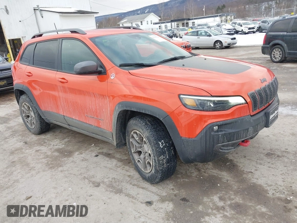 2021 Jeep Cherokee Trailhawk с VIN 1C4PJMBX7MD119790, выставлен на аукционе IAAI как лот 41303544 с пробегом 39 379 миль миль и . История ставок и продаж доступна на DreamBid. Изображение 1.