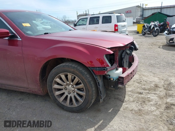 2013 Chrysler 300 with VIN 2C3CCAAG3DH658472, listed as a IAAI auction lot 41725689 with 103,541 mi miles. Bid and sale history available at carsss.com. Image 16.