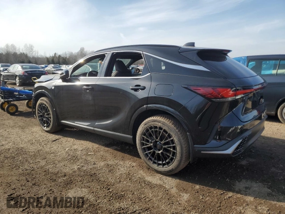 2023 Lexus RX with VIN 2T2BAMCA3PC038402, listed as a Copart auction lot 48854845 with 18,247 mi miles and Clean Title. Bid and sale history available at carsss.com. Image 2.