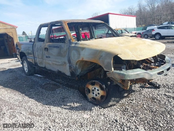2006 GMC Sierra 1500 SLE1 with VIN 1GTEK19B96Z161977, listed as a IAAI auction lot 41470810 with 1 mi miles. Bid and sale history available at carsss.com. Image 1.