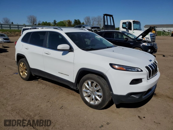 2016 Jeep Cherokee Limited с VIN 1C4PJMDS5GW220353, выставлен на аукционе Copart как лот 56194595 с пробегом 92 567 миль миль и Списание • Salvage title. История ставок и продаж доступна на DreamBid. Изображение 4.