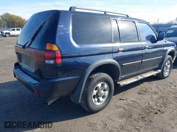 2002 Mitsubishi Montero ES z VIN JA4LS21H72J054989, wystawiony jako IAAI lot #41067504 z przebiegiem 335 479 mil mil oraz . Historia ofert i sprzedaży dostępna na DreamBid. Obrazek 4.