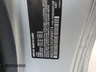 2016 BMW M4 with VIN WBS3U9C55GP969574, listed as a Copart auction lot 50695805 with 0 mi miles and Non Repairable. Bid and sale history available at carsss.com. Image 13.