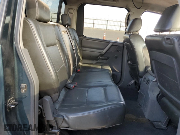 2005 Nissan Titan SE with VIN 1N6AA07A65N551105, listed as a Copart auction lot 81000864 with 356,781 mi miles and Salvage Title. Bid and sale history available at DreamBid. Image 10.